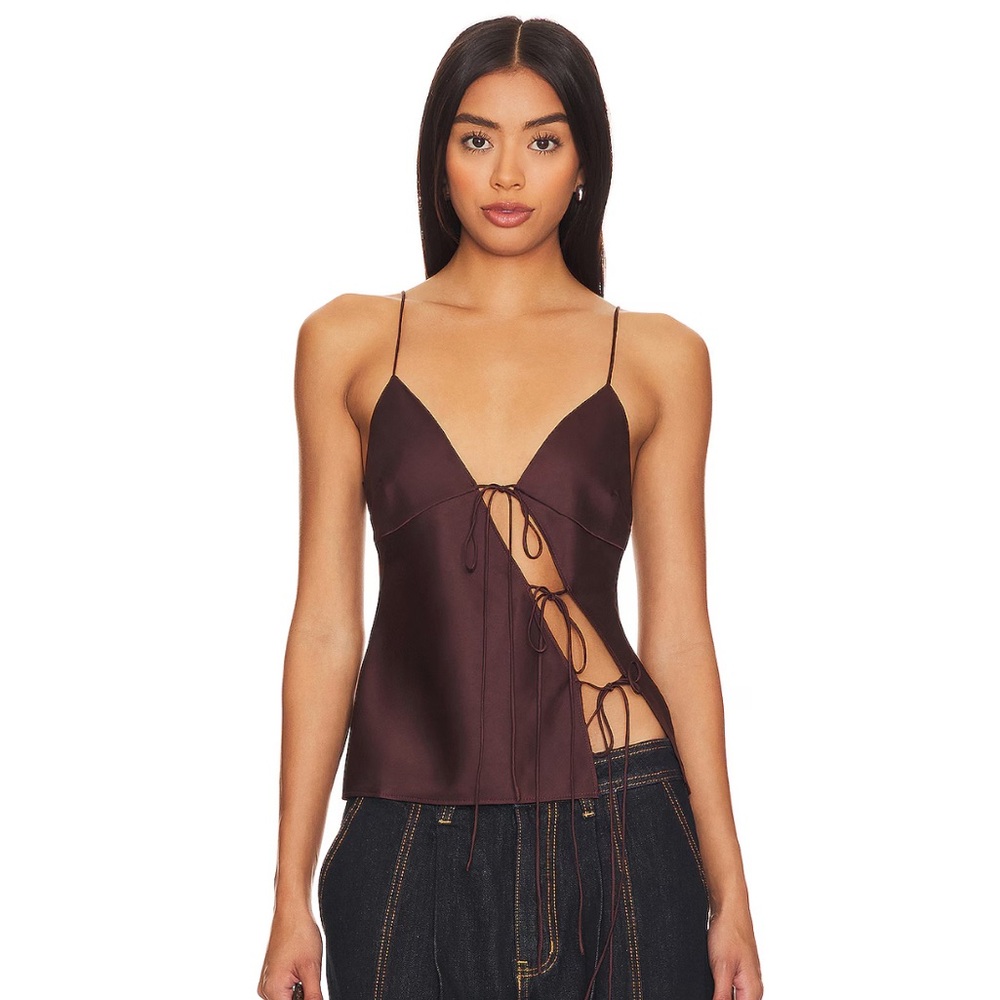 Lioness Mariah Cami in Garnet
